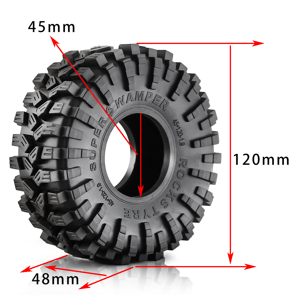 Rc Rock Crawler - 4pcs 1.9