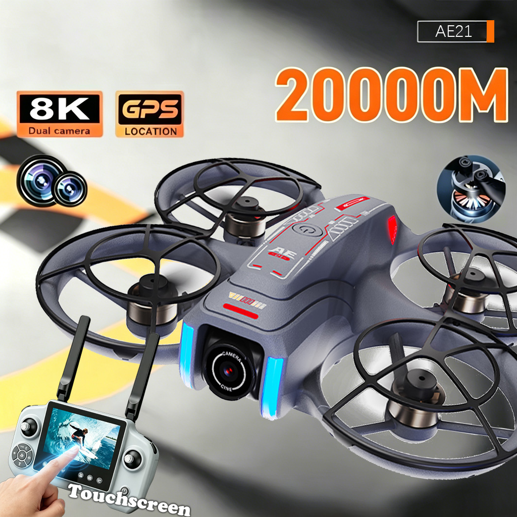 Drone Rc Pro - Upgrade AE21 Aerial Drone 8K HD