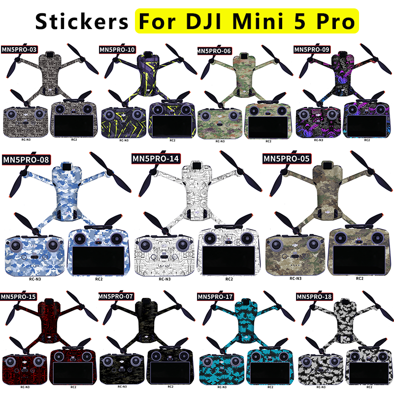 Drone Dji Rc Pro 2 - For DJI Mini 5Pro Drone Stickers