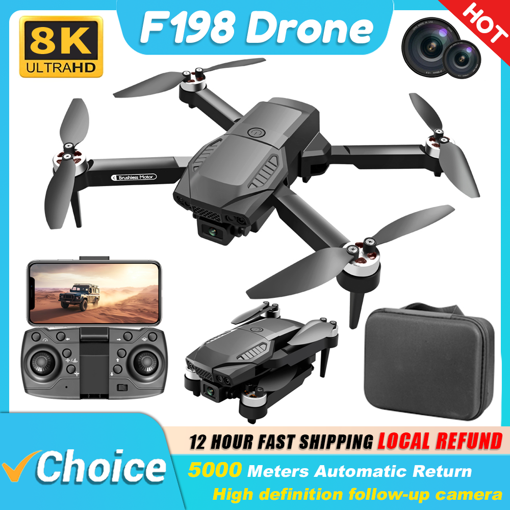 Lyzrc Drone - New F198 Drone Professional Dual Camera