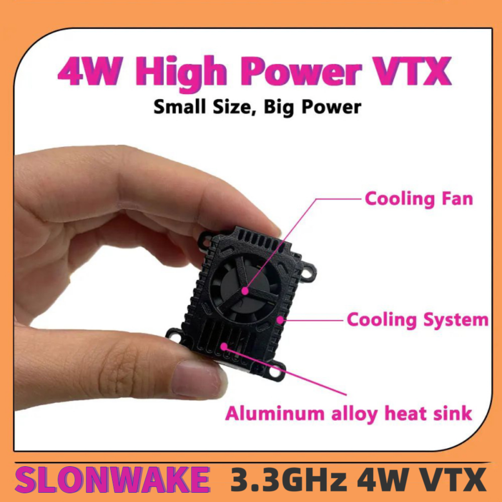 SLONWAKE FPV 3.3G 16CH 4000mW  - Drone With Rc Remote บทวิจารณ์และราคา