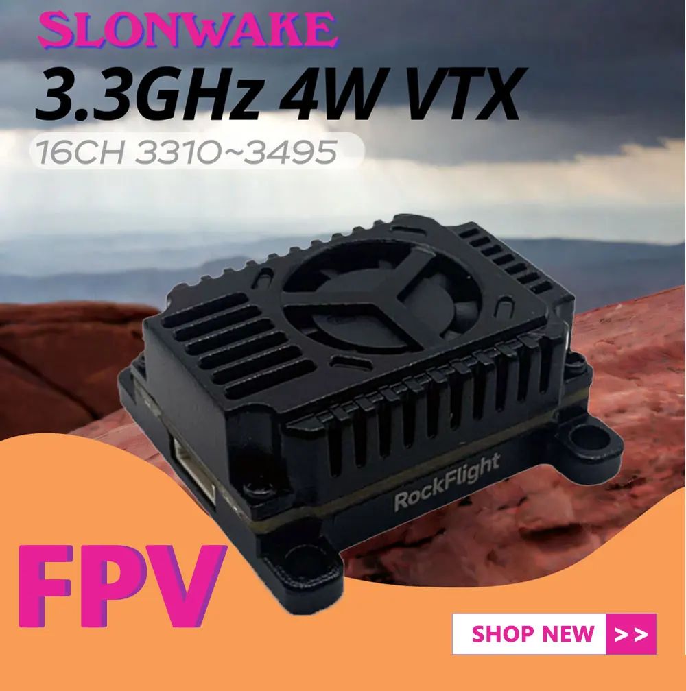 SLONWAKE FPV 3.3G 16CH 4000mW  - Drone With Rc Remote บทวิจารณ์และราคา