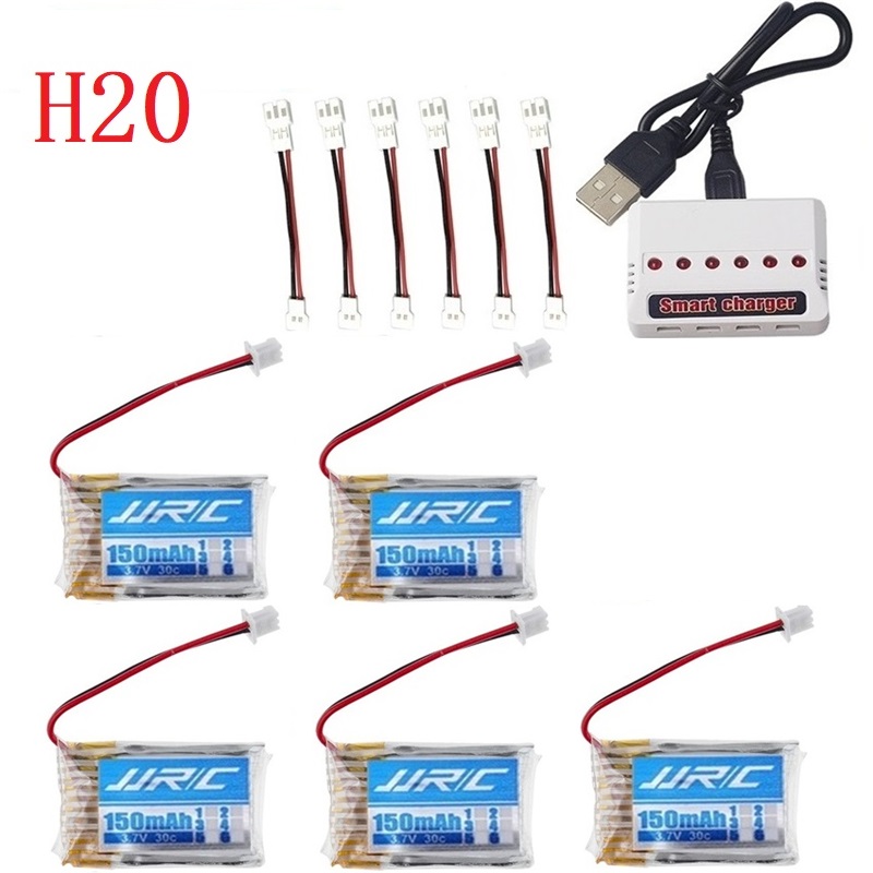 Original JJRC H20 battery 3.7V - Lipo Battery Charger บทวิจารณ์และราคา