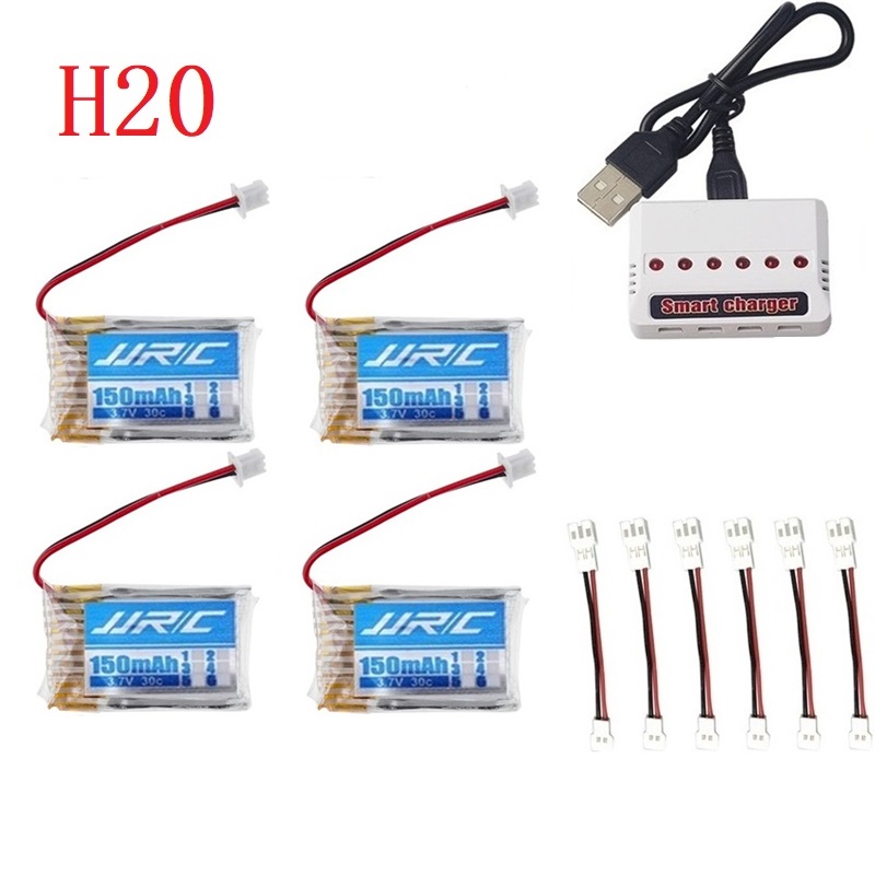 Original JJRC H20 battery 3.7V - Lipo Battery Charger บทวิจารณ์และราคา