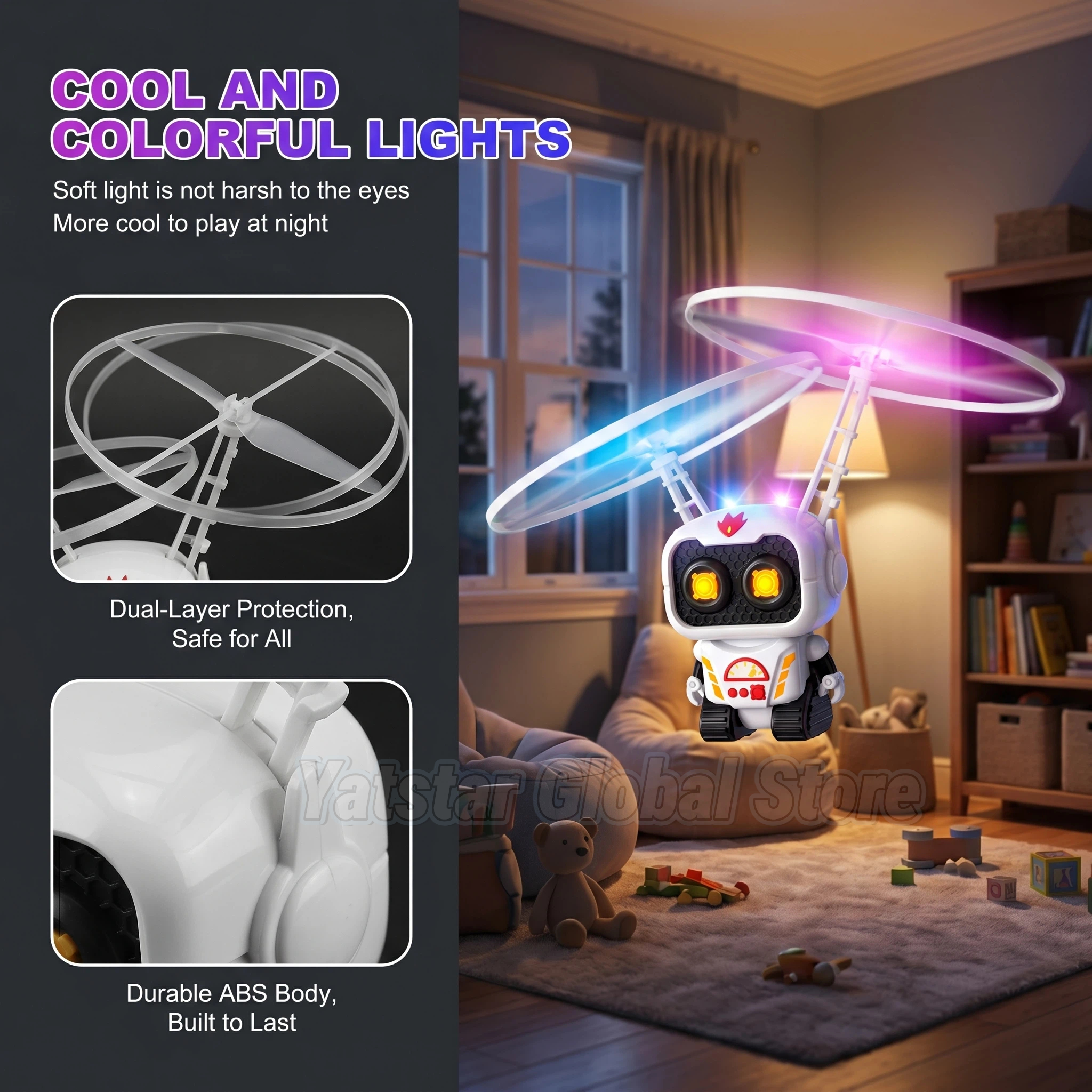 2026 Magic Levitating LED Flyi - Drone Pro Rc Ufo บทวิจารณ์และราคา