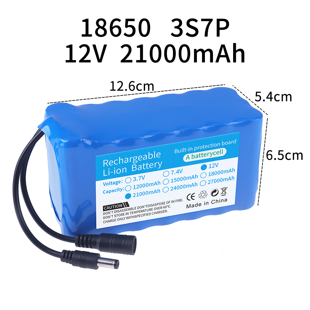 12V 21Ah 3S7P lithium-ion batt - Lipo Battery Charger บทวิจารณ์และราคา