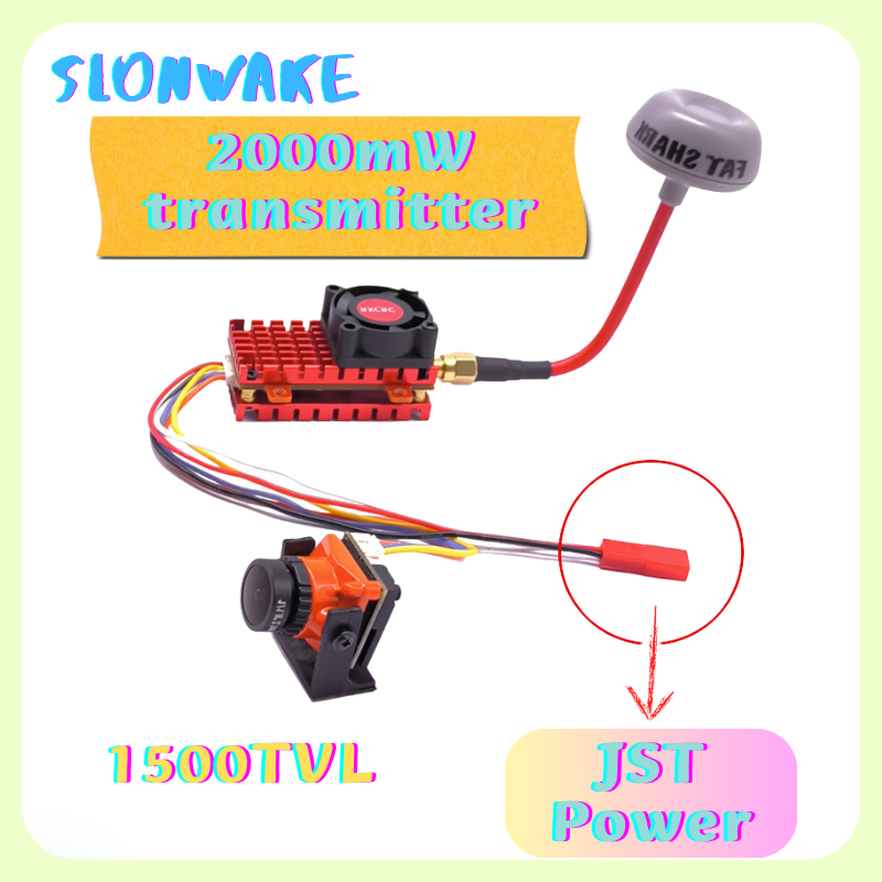 Range 5.8G 2W FPV Wireless Tra - Drone With Rc Remote บทวิจารณ์และราคา