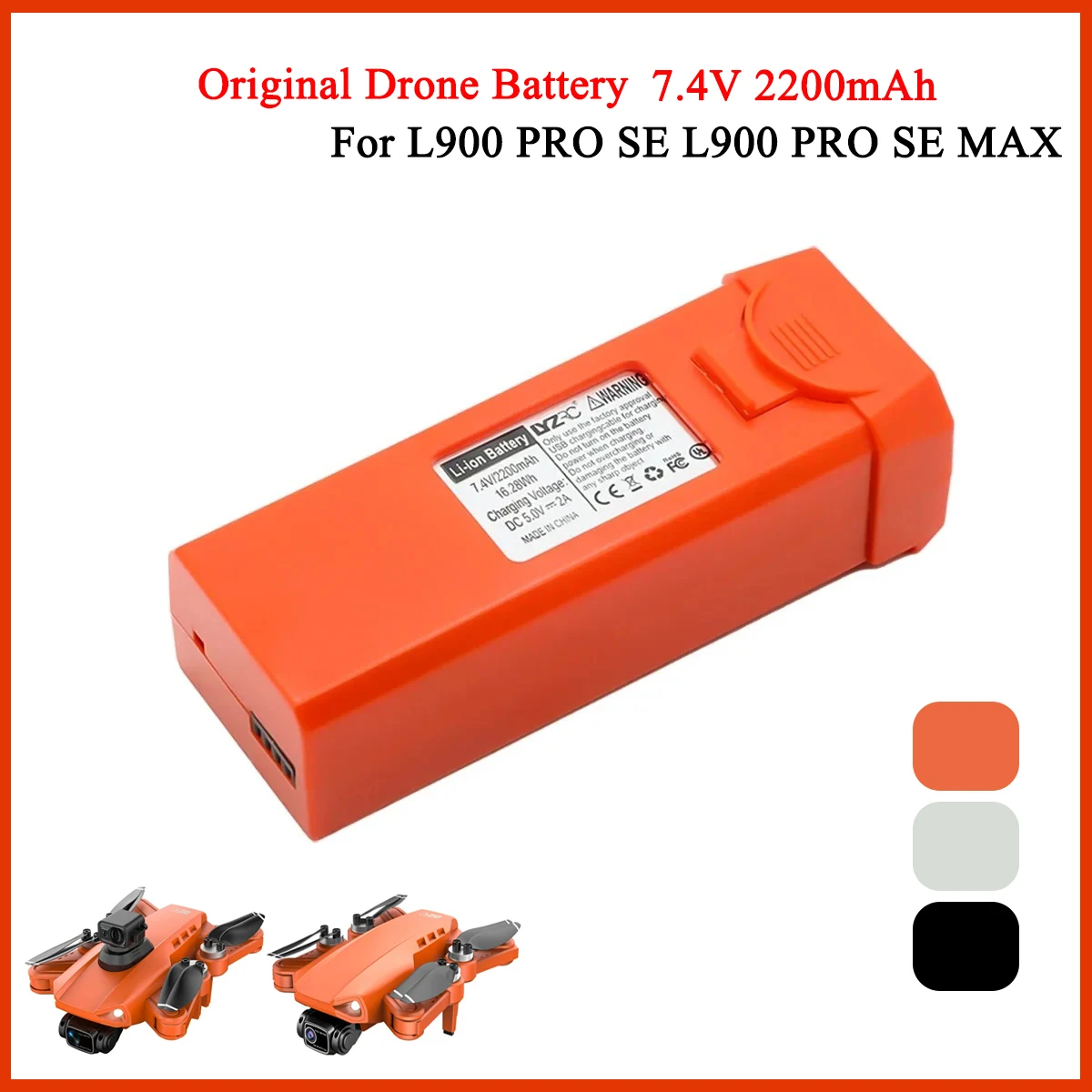 Battery L900 PRO SE Max Drone  - Lyzrc Drone บทวิจารณ์และราคา