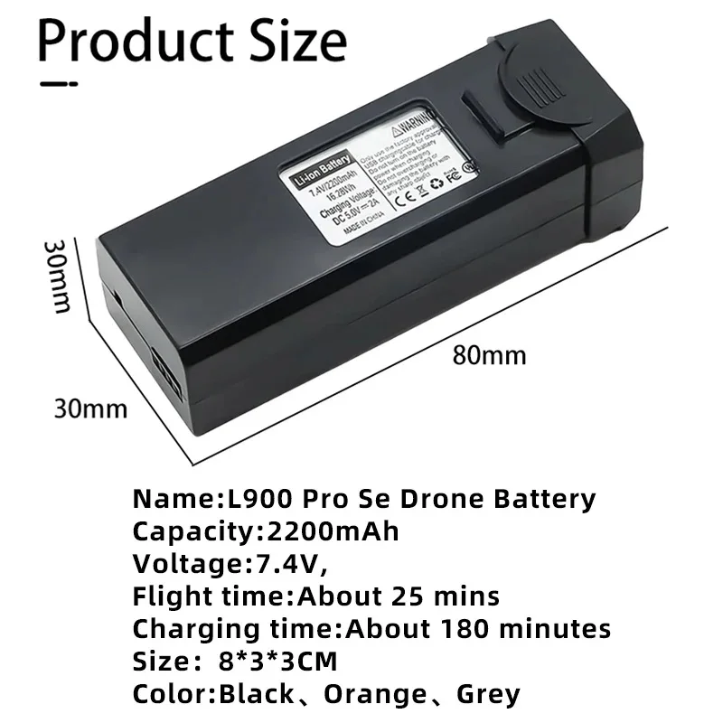 Battery L900 PRO SE Max Drone  - Lyzrc Drone บทวิจารณ์และราคา