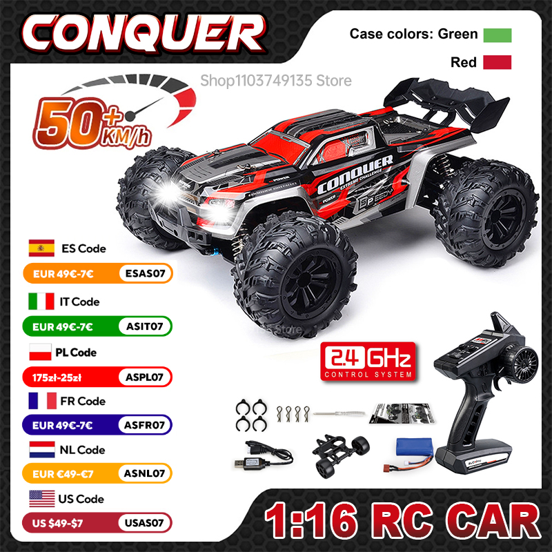 WLtoys 1:16 Scale Large RC Car - Rc Rock Crawler บทวิจารณ์และราคา