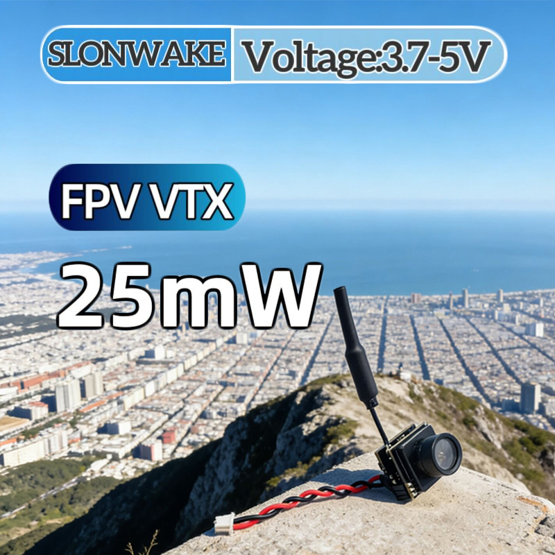 SLONWAKE FPV 25mW power simula - Drone With Rc Remote บทวิจารณ์และราคา