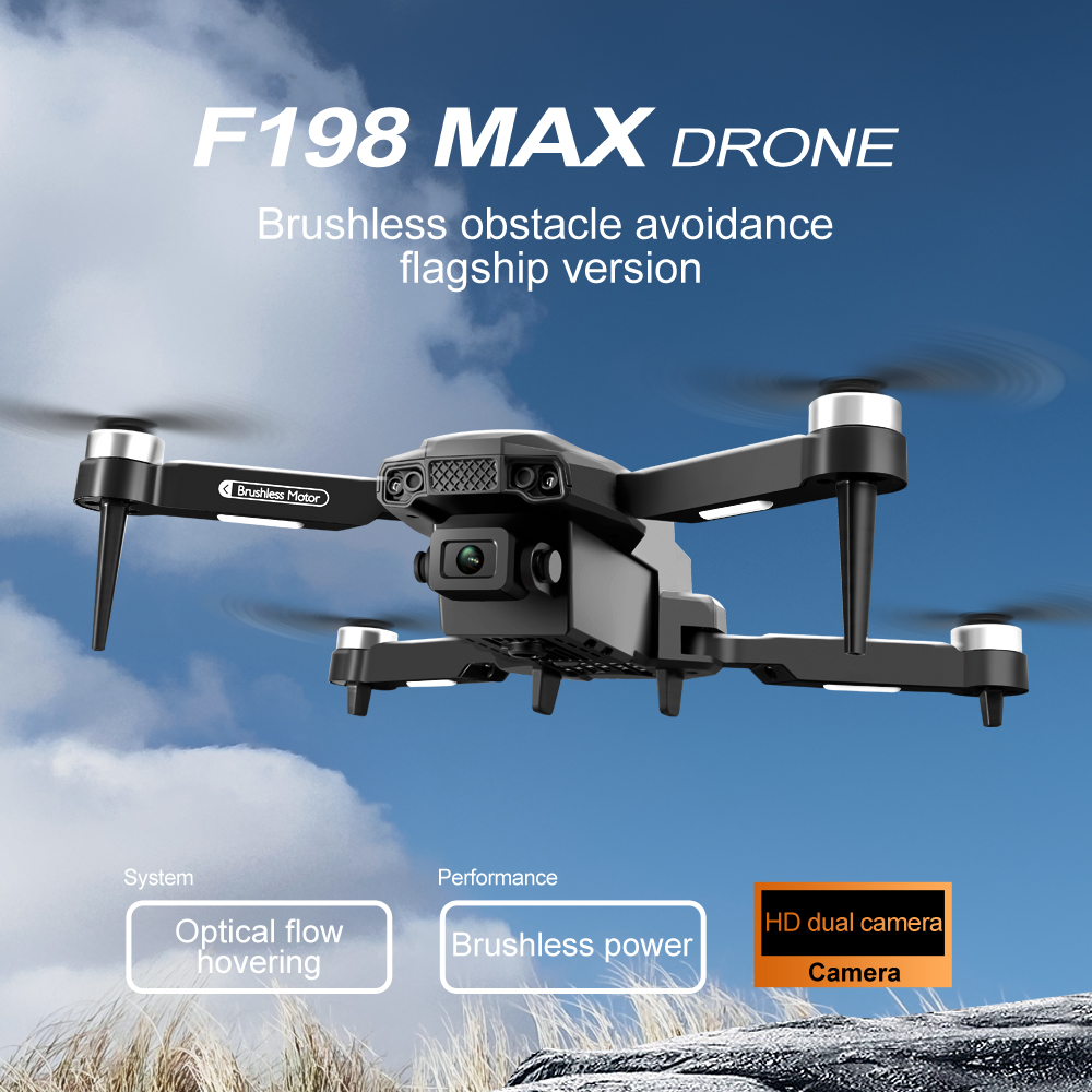New F198 Drone Professional Du - Lyzrc Drone บทวิจารณ์และราคา