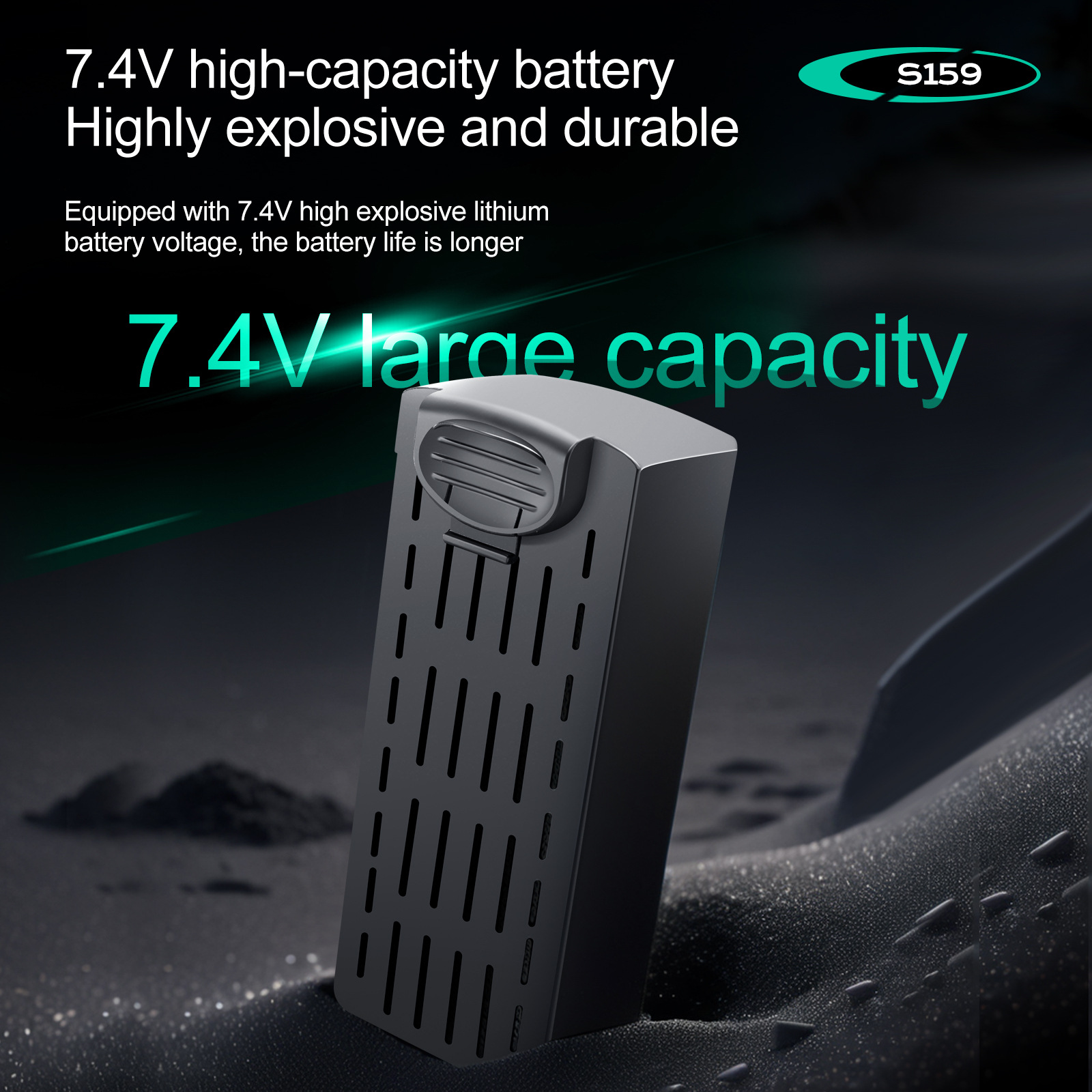 S159 Battery 7.4V 2200mAH S159 - Lyzrc Drone บทวิจารณ์และราคา
