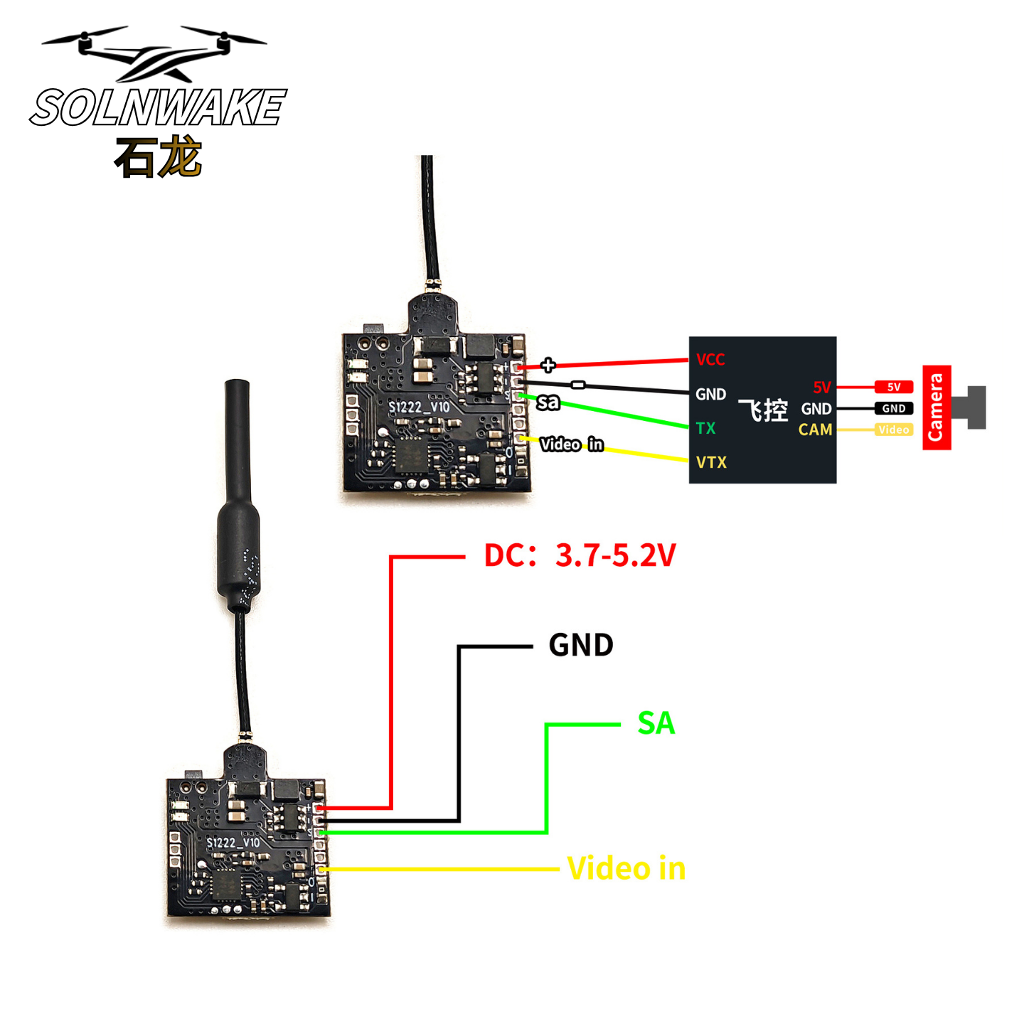 SLONWAKE Nano 5.8G 48CH 200mW  - Drone With Rc Remote บทวิจารณ์และราคา