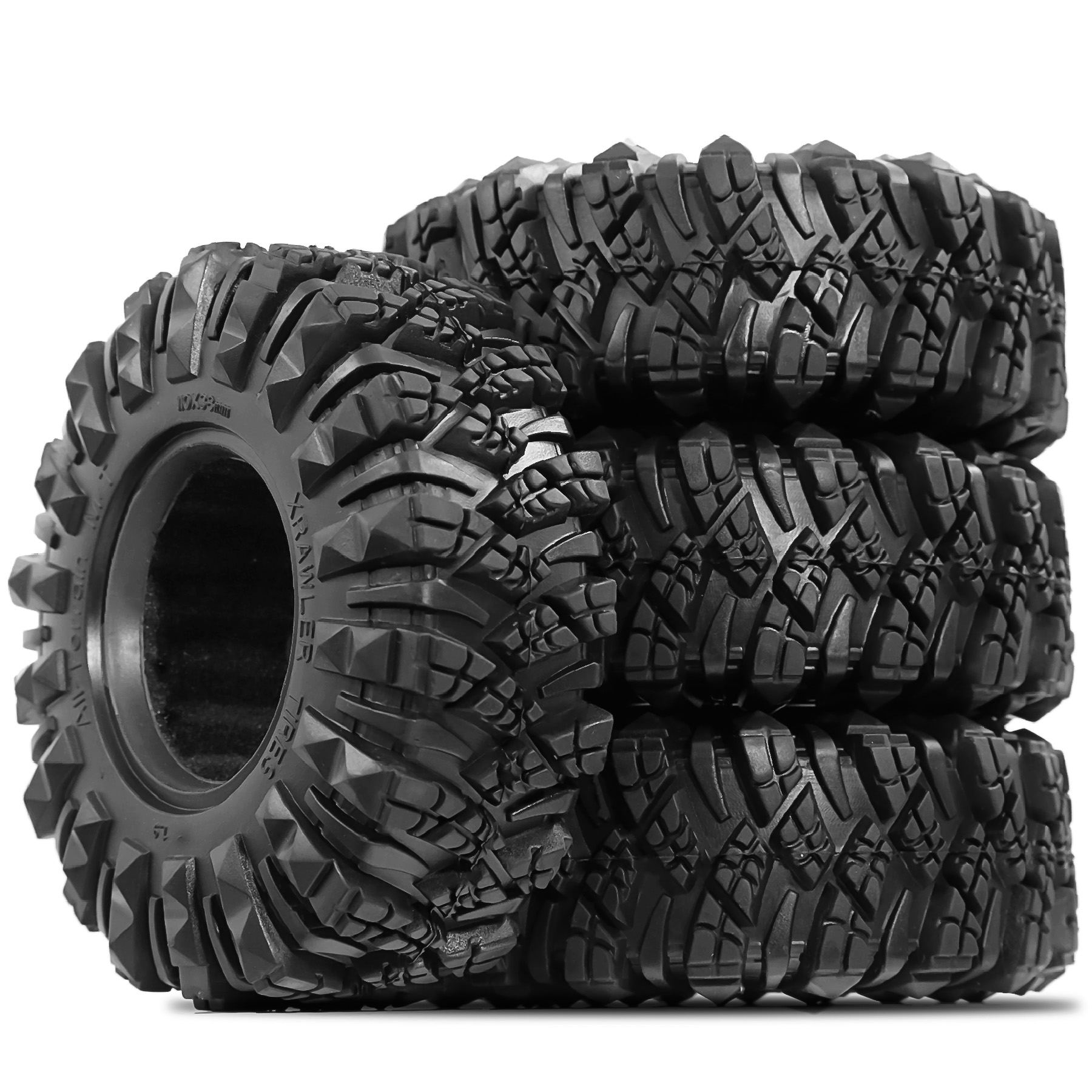 4Pcs 1.9 Inch Rubber Rock Craw - Rc Rock Crawler บทวิจารณ์และราคา