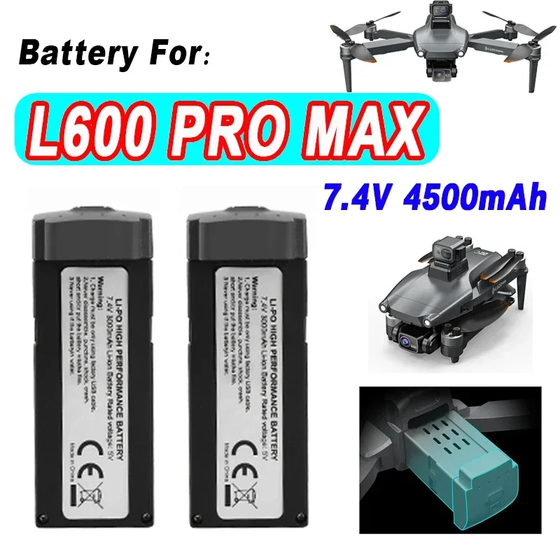 7.4v 4500mah L600 Pro Max Dron - Lyzrc Drone บทวิจารณ์และราคา
