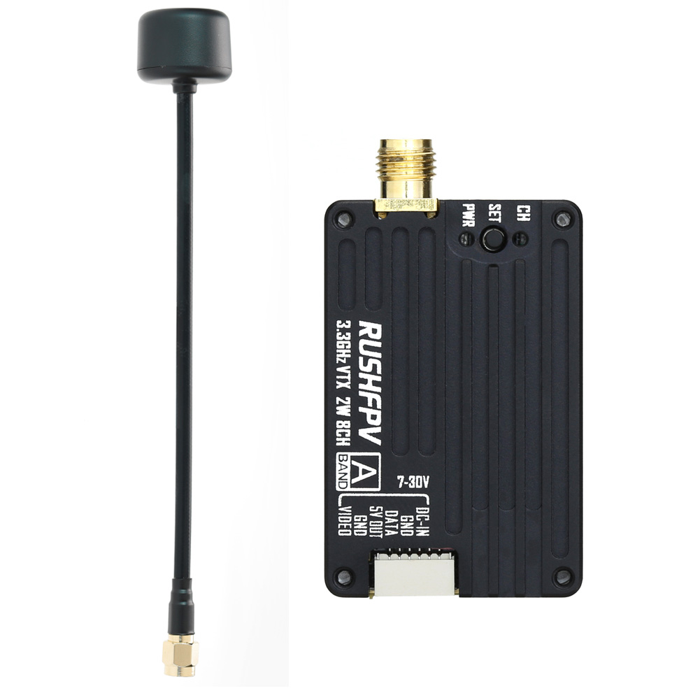 RUSHFPV 3.3G 2W VTX Transmitte - Drone With Rc Remote บทวิจารณ์และราคา