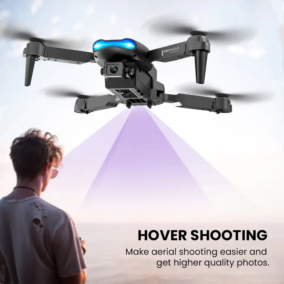 New Mini drone E99 4K WIFI HD  - Drone Pro Rc Ufo บทวิจารณ์และราคา