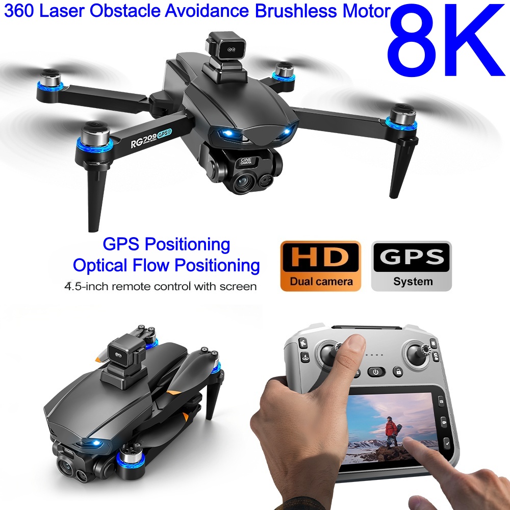 NEW 8K Drone With HD Camera La - Drone Rc Pro บทวิจารณ์และราคา