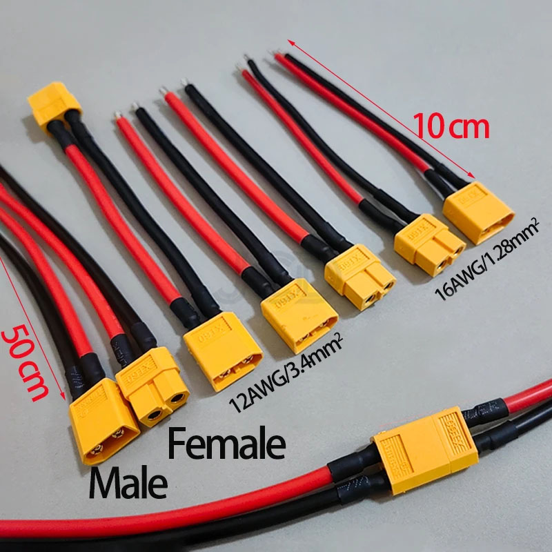 1PCS XT60 Male Female Connecto - Drone Rc Car Hybrid บทวิจารณ์และราคา