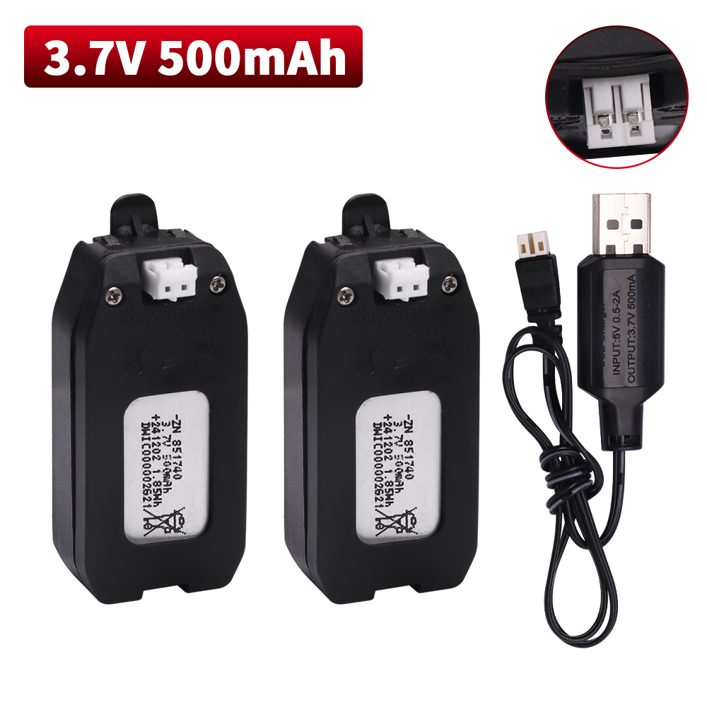 3.7V 500mAh Lithium Battery Fo - Rc Drone Uav บทวิจารณ์และราคา