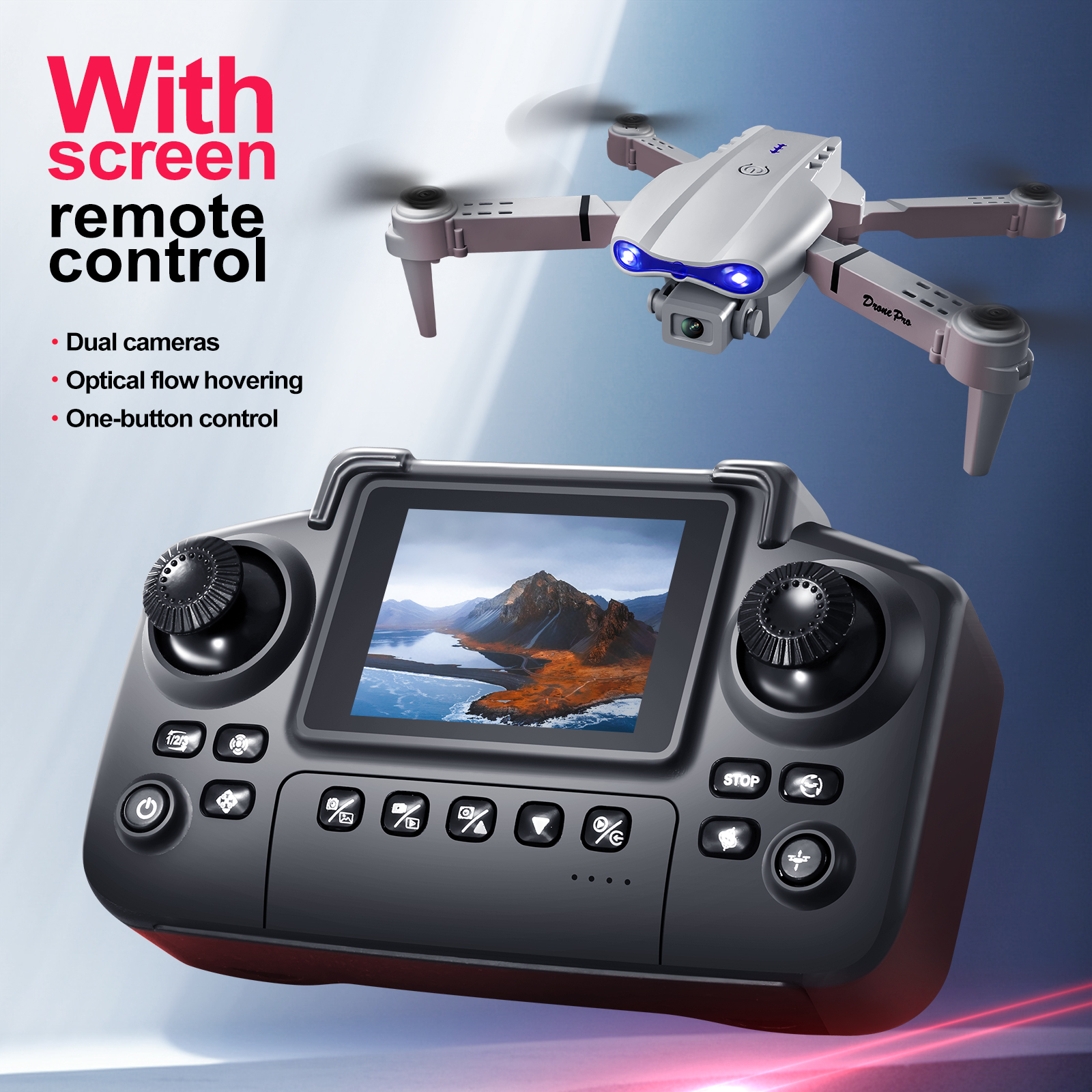 2025 New E88 E99 Upgraded Dron - Drone Rc E99 บทวิจารณ์และราคา