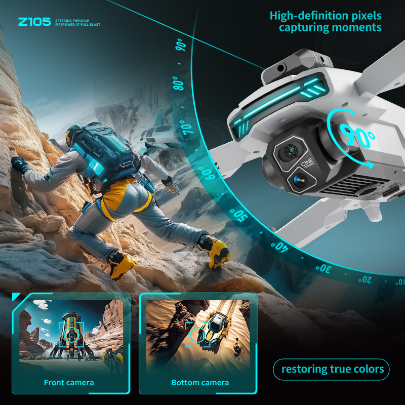 Z105 Mini Drone RC Quadcopter  - Drone Pro Rc Ufo บทวิจารณ์และราคา
