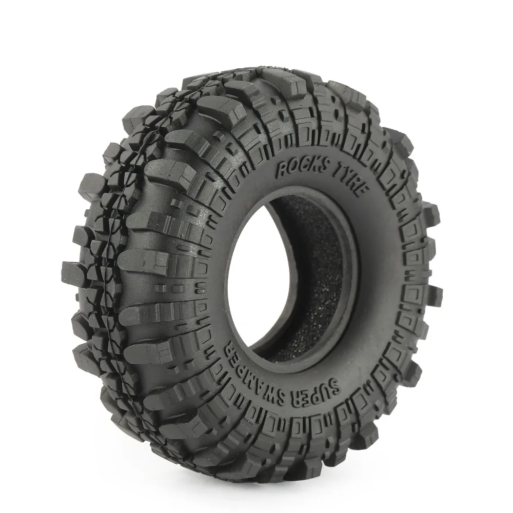 4PCS 1.9 Inch 110mm Rubber Tyr - Rc Rock Crawler บทวิจารณ์และราคา