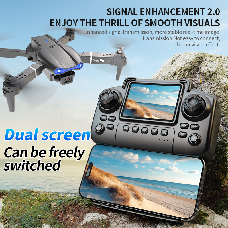 E99 PRO Drone Screen Control A - Drone Rc E99 บทวิจารณ์และราคา