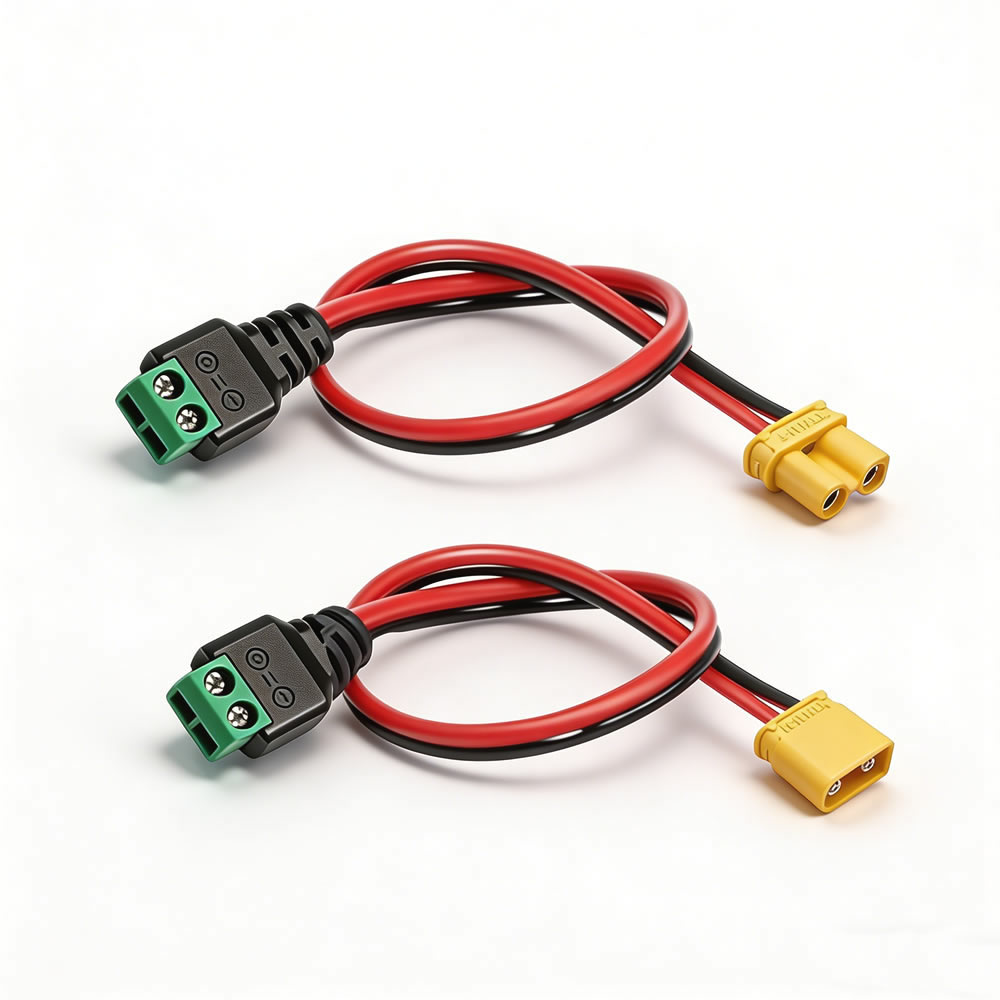 XT30 to 2 Pin Solderless Termi - Drone Rc Car Hybrid บทวิจารณ์และราคา